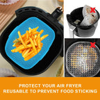 Eco-Friendly Air Fryer Silicone Liner – Reusable & Heat-Resistant