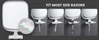 Fogless Shower Makeup Mirror with Suction Cup for Effortless Grooming