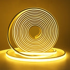 Solar COB LED Strip Light 320 LEDs/m Warm/Natural/Cold White IP67 Waterproof