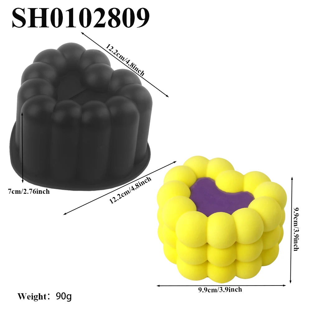 Eco-Friendly Silicone Cake Mold – Safe & Durable Baking Tool