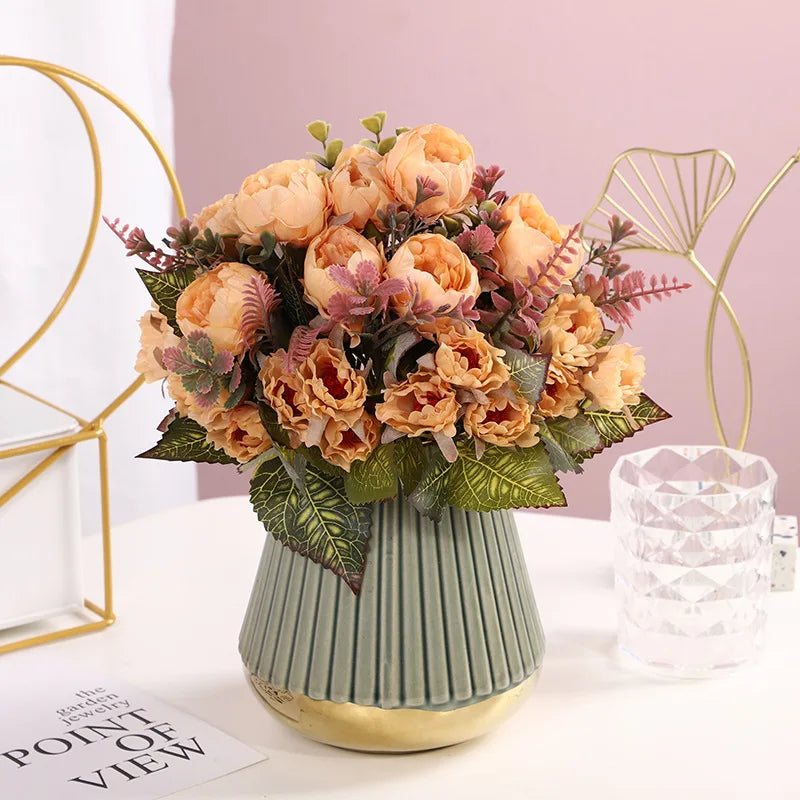 30cm Artificial Silk Peony Flower Indoor Home & Event Decoration