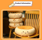 Round Anime Polka Dot Seat Cushion – Memory Foam Comfort for Adults