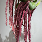 Elegant Artificial Hanging Vine Foam Berry Decor