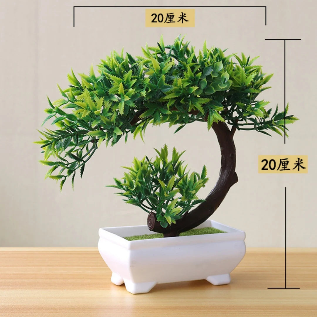 Artificial Bonsai Plant – Desktop Decoration