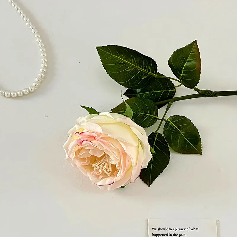 45cm Artificial Silk Rose Flower Indoor Home Decor for Events