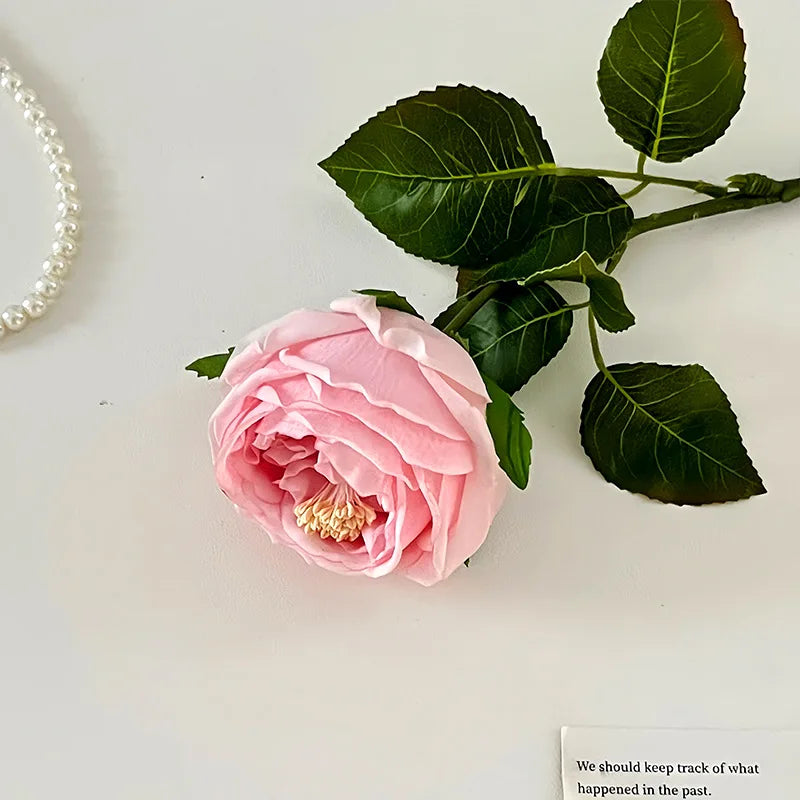 45cm Artificial Silk Rose Flower Indoor Home Decor for Events