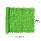 Amuixui Artificial Leaf Fence Panel Outdoor Privacy & Decorative Decor