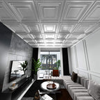 3D PVC Geometric Wall Panel Waterproof Fire-Resistant 30x30cm