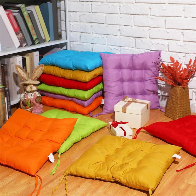 Memory Cotton Seat Cushion Rectangle Polyester Nonwoven Dining Chair