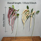 Elegant Artificial Hanging Vine Foam Berry Decor