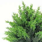 2pcs Outdoor Artificial Spherical Pine Trees with Stakes