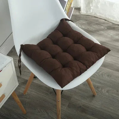 Non-Woven Anti-Slip Square Seat Cushion – Soft Padded Chair Pad 35×35cm