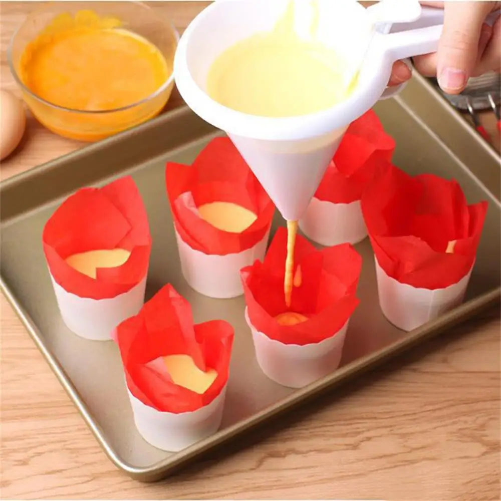 Multi-Purpose Food-Grade Plastic Funnel & Slurry Separator