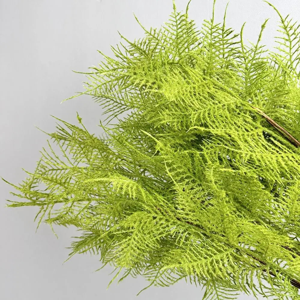 Artificial Fern Plant Branch Outdoor Exhibition Decoration