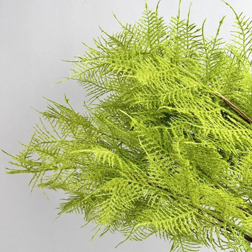 Artificial Fern Plant Branch Outdoor Exhibition Decoration