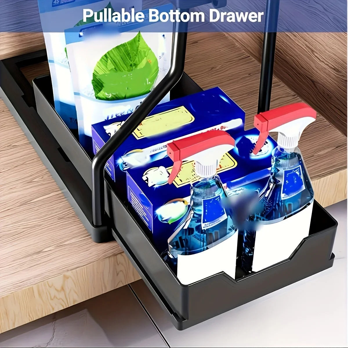 Polyester Drawer Organizer – Multi-Purpose Storage with Drawers