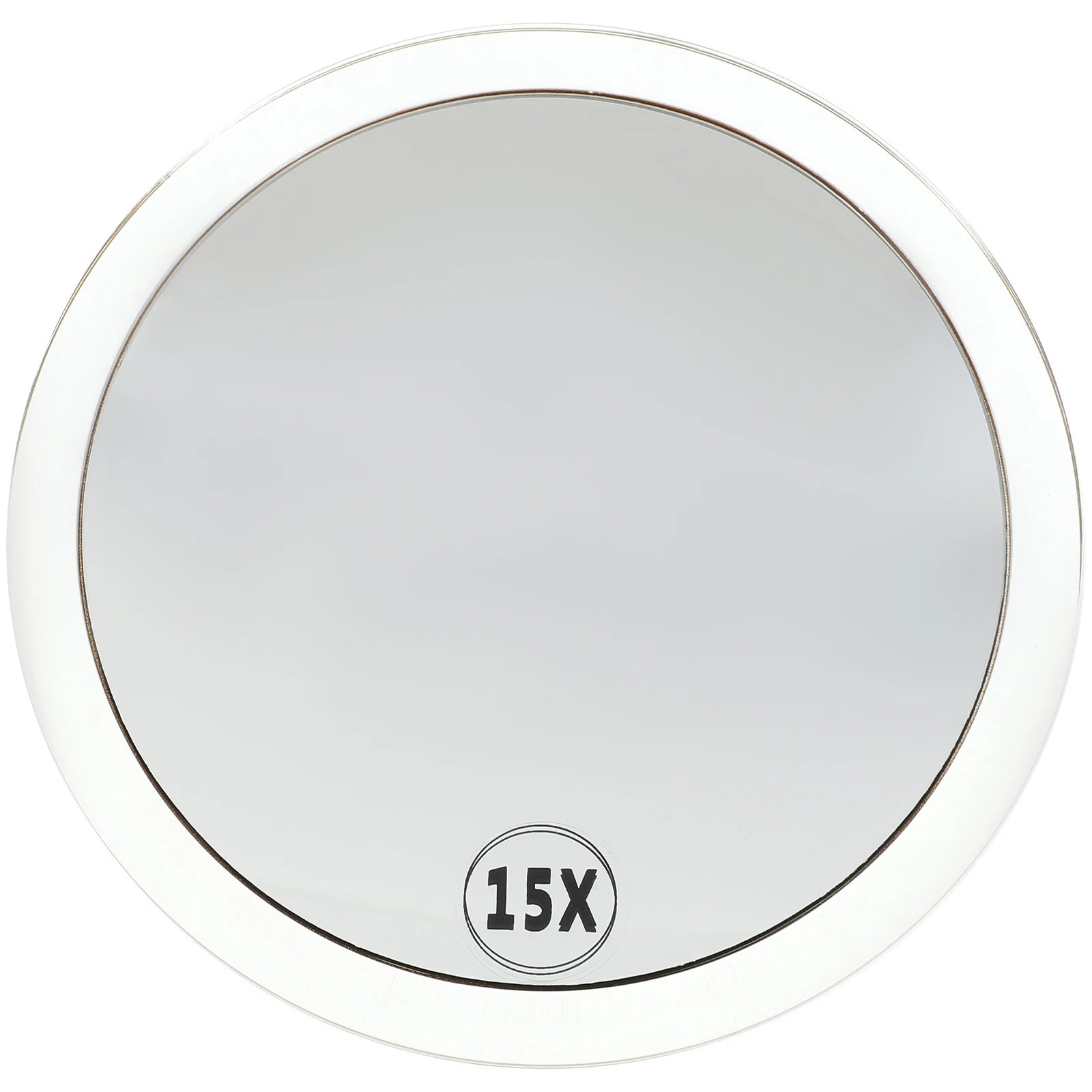 15x Magnification Suction Cup Mirror for Precision Makeup and Pore Care