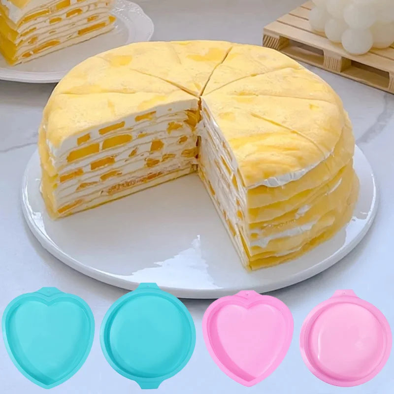 Eco-Friendly Silicone Round Cake Mold – Heat Resistant & Durable