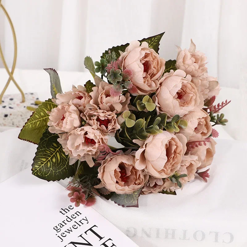 30cm Artificial Silk Peony Flower Indoor Home & Event Decoration