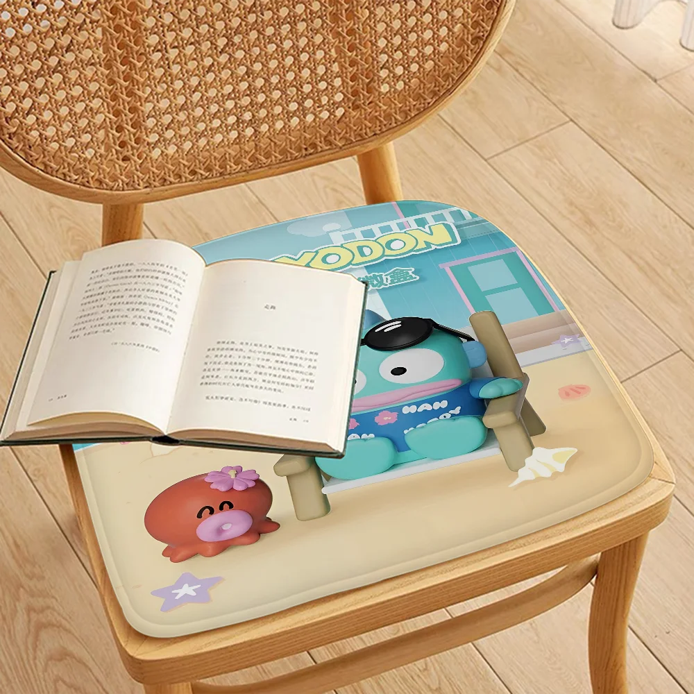 Cute Anime Printed Seat Cushion Soft Flannel Sponge for Home & Office
