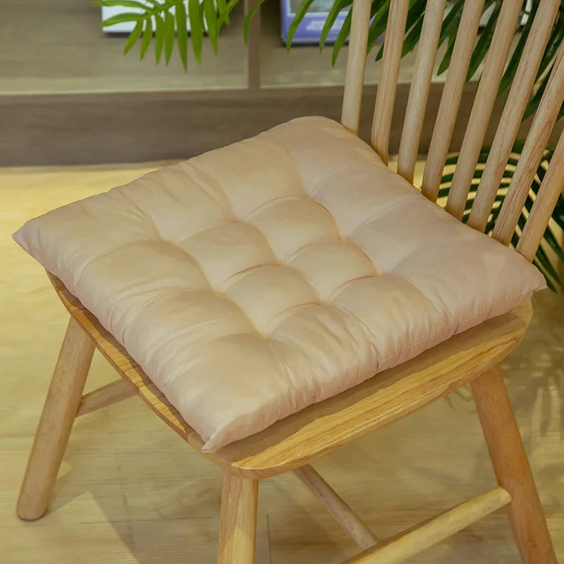 Memory Cotton Seat Cushion Rectangle Polyester Nonwoven Dining Chair
