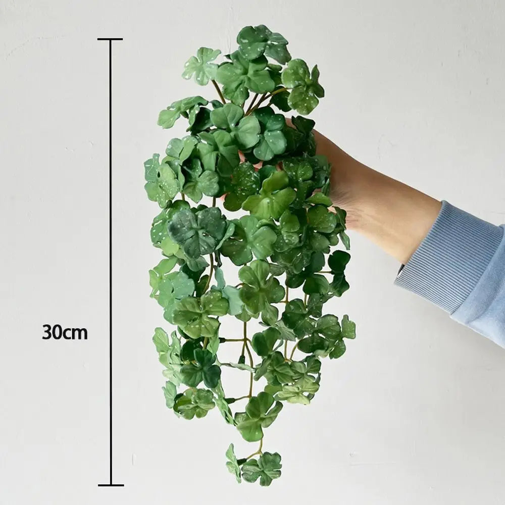 Artificial Mini Copper Coin Grass Plant for Decor