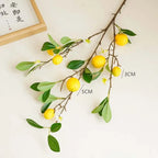 Artificial Lemon Branch European Style Decor