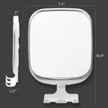 Fogless Shower Makeup Mirror with Suction Cup for Effortless Grooming