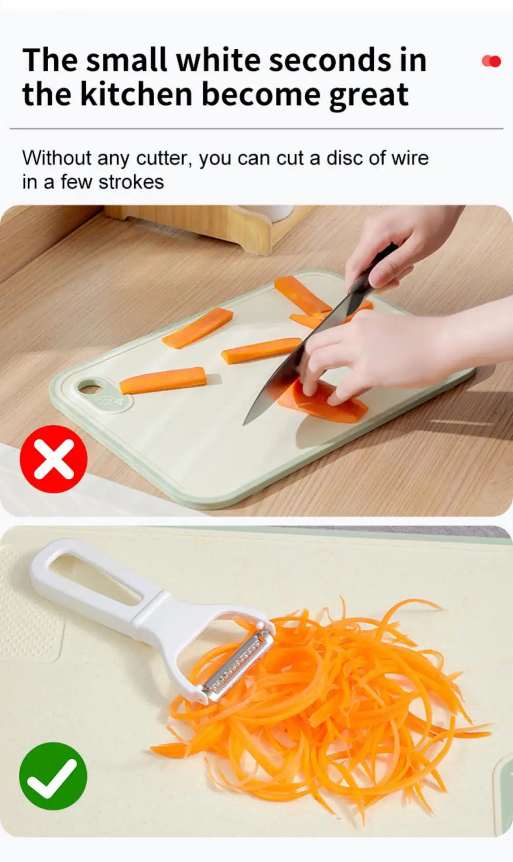 MOONBIFFY Vegetable Cutter & Cabbage Slicer – Multi-Function Fruit & Vegetable Grater