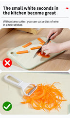 MOONBIFFY Vegetable Cutter & Cabbage Slicer – Multi-Function Fruit & Vegetable Grater