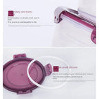 Transparent Plastic Refrigerator Storage Box – Multi-Size 200–1800 ml