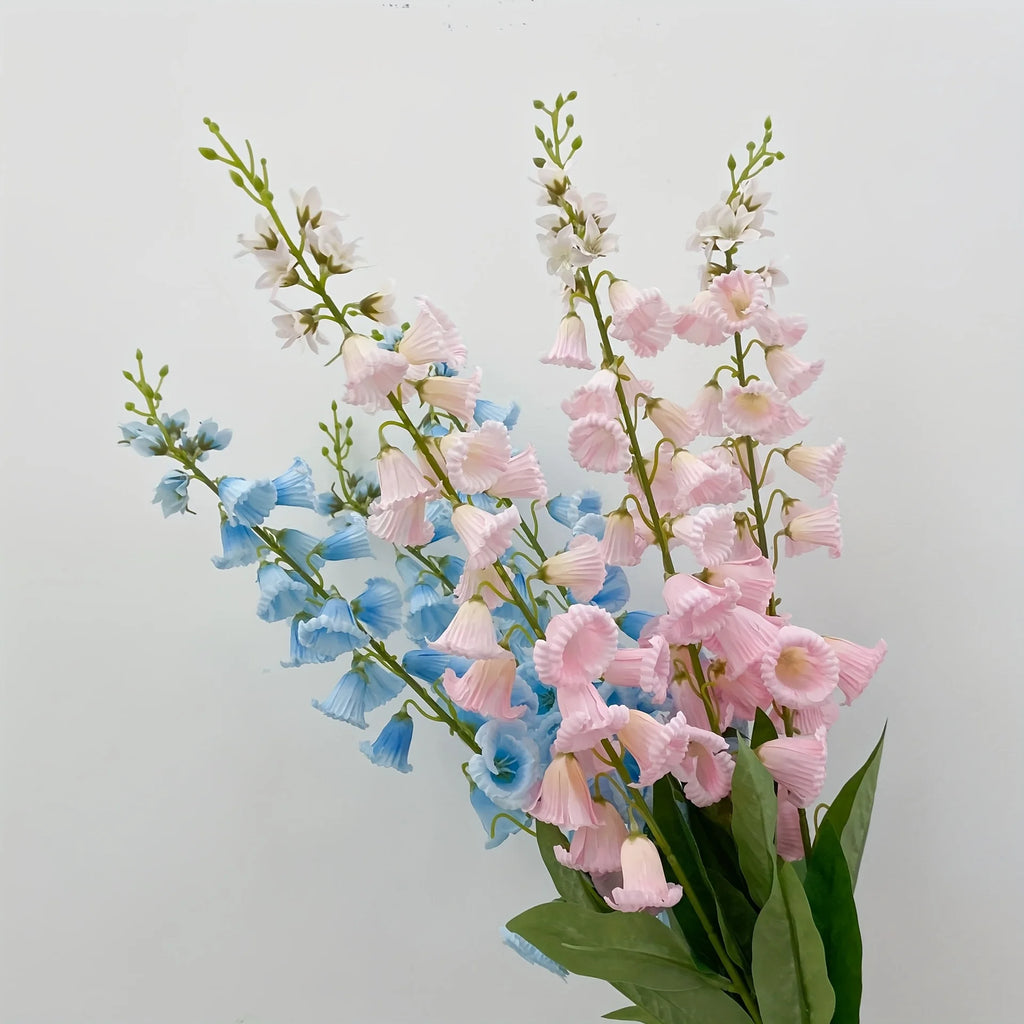 Silk White Lily of the Valley Flower Branch