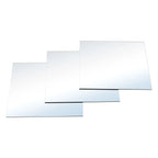 Transform Your Space with 3pcs 30cm Acrylic Mirror Wall Tiles