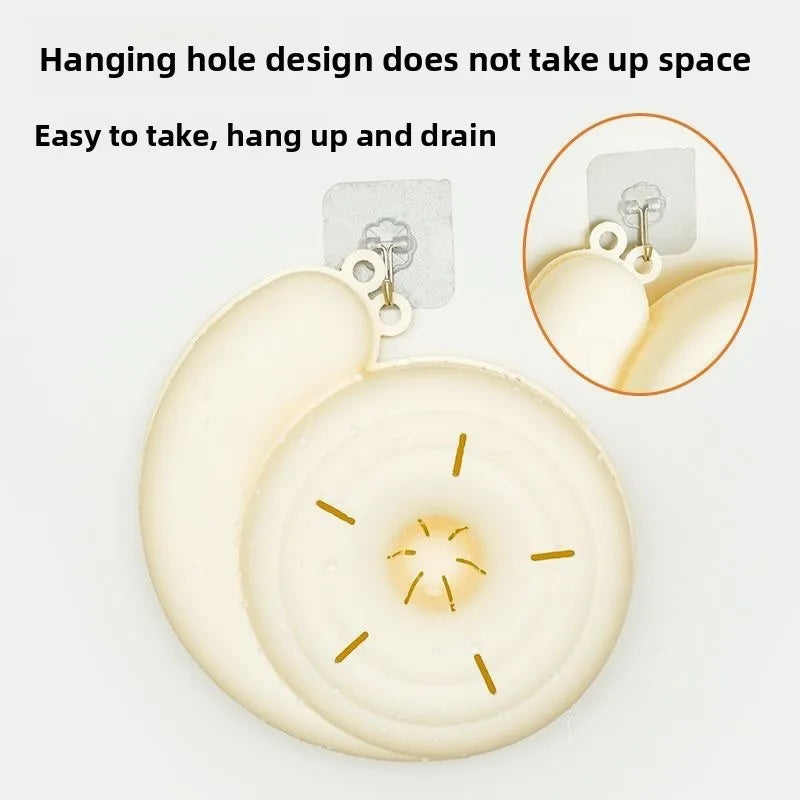 2-in-1 Snail-Shaped Fruit Washing & Juicing Device