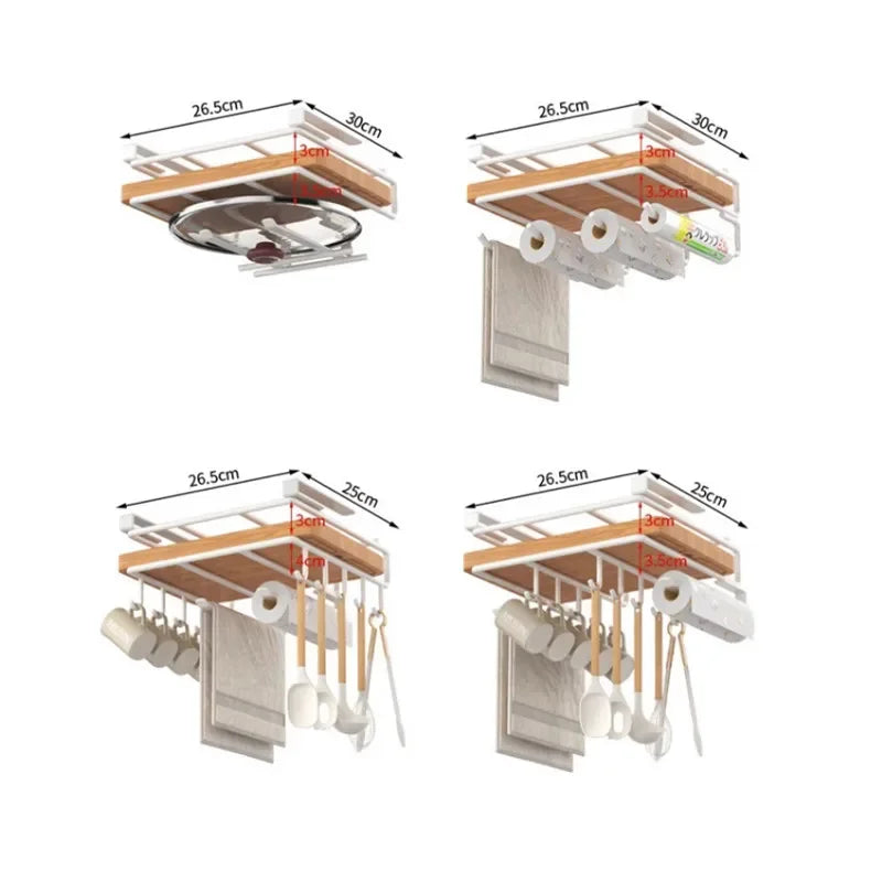 BPA-Free Metal Kitchen Organizer – Easy Installation & Durable