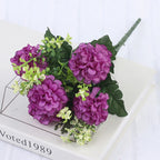 Artificial Silk Flower Bouquet – 28cm Hydrangea
