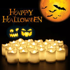 Flameless LED Pillar Candle Lamp Realistic Battery Operated