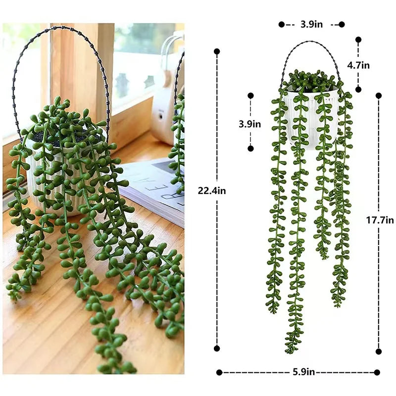 FUJIN Artificial Rattan Vine Hanging Outdoor Bridal Shower Decoration