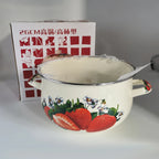 26cm Porcelain Enameled Soup & Stock Pot
