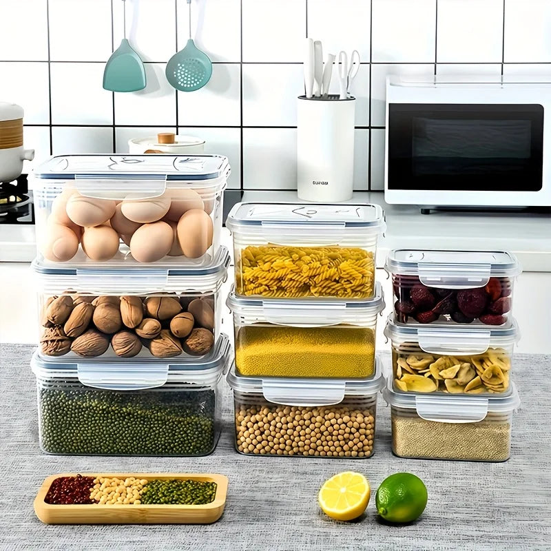 Multi-Use Plastic Storage Box – Durable & Reusable Organizer