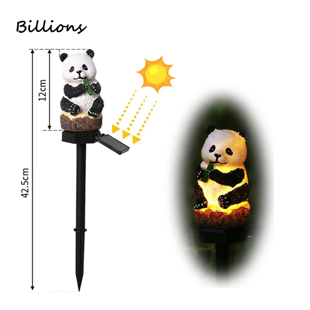 Solar LED Lawn Light 5m IP55 Waterproof Warm White Outdoor Decor