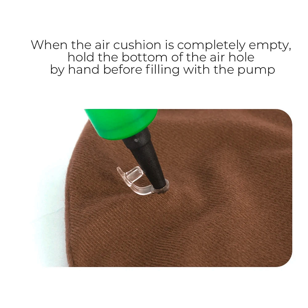 Willstar Inflatable Memory Foam Seat Cushion – Massage & Waterproof
