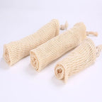 Reusable Cotton Mesh Vegetable Bags – 3 Sizes, Eco-Friendly Produce Storage