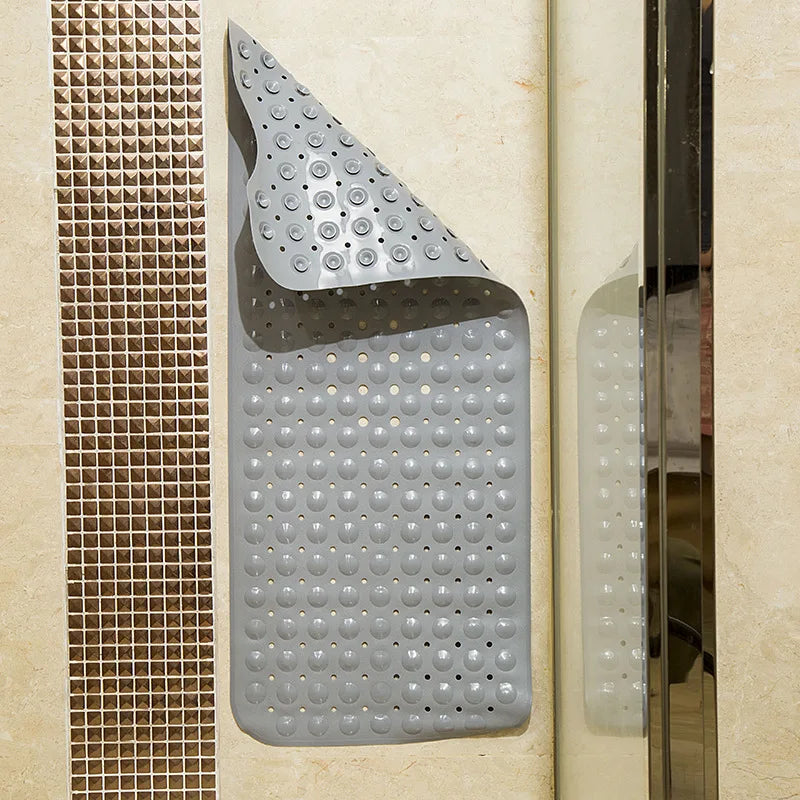 40x100cm Anti-Slip Bathtub Mat PVC Kids Elder Shower Rug