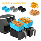 Eco-Friendly Air Fryer Silicone Liner – Reusable & Heat-Resistant