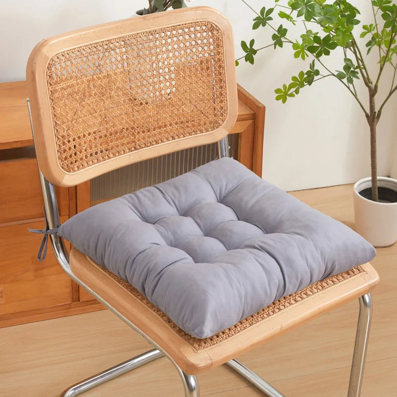 Memory Cotton Seat Cushion Rectangle Polyester Nonwoven Dining Chair
