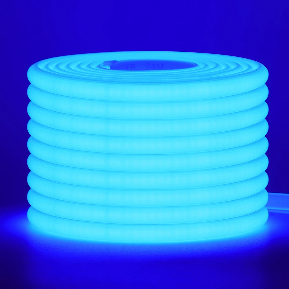 COB LED Strip Light 288 LEDs/M 220V AC IP67 Waterproof Warm/Natural/White