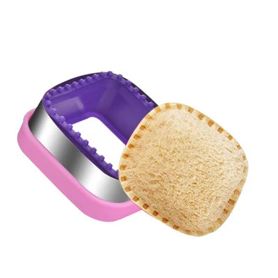 Stainless Steel Sandwich Cutter – Fun Animal Shapes, Food-Grade