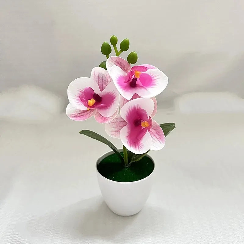 20CM Artificial Rattan Bonsai Plant – Desktop Home Decor