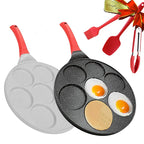 7-Cup Nonstick Mini Pancake & Omelet Pan – Multi-Section Breakfast Griddle